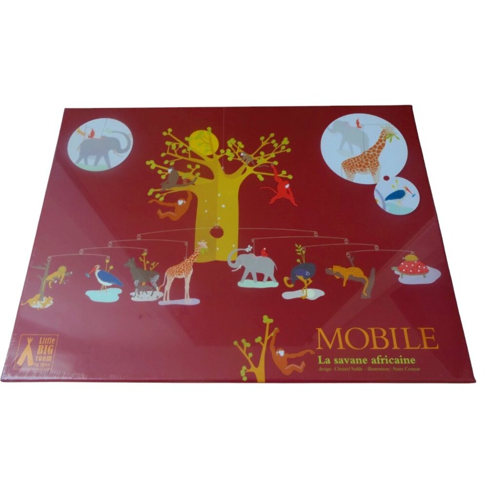 Djeco- Mobile The African Savannah-New sealed
